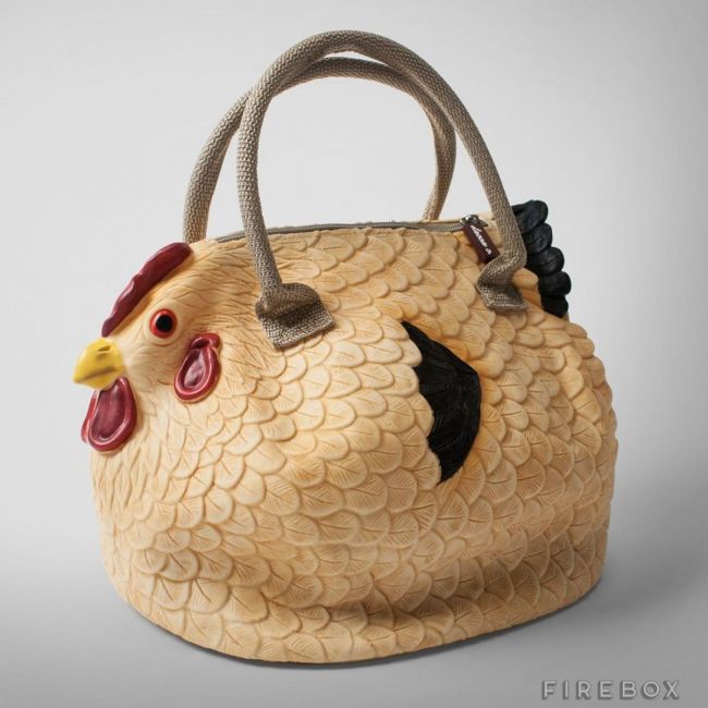Необычные сумки курица
