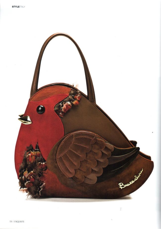 Необычные сумки птица