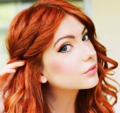 Девушка с рыжими волосами 2